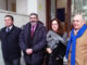 El secretario general de CESM junto a los responsables de sindicato y colegio de médicos de Ceuta