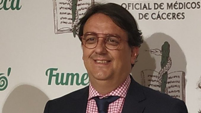 José María Vergeles, consejero de Sanidad de Extremadura.