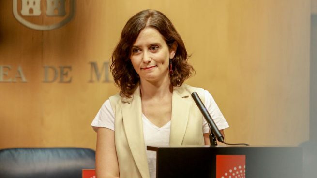 Isabel Díaz Ayuso, presidenta de la comunidad de Madrid