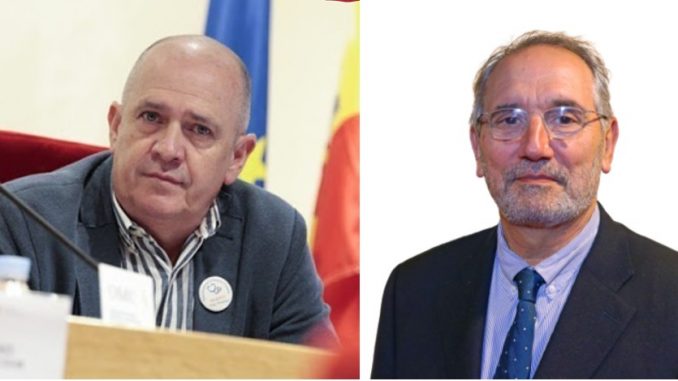 Gabriel del Pozo, secretario general de CESM, y Vicenç Martínez, DGOP del Ministerio de Sanidad