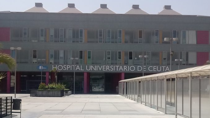 Imagen del Hospital Universitario de Ceuta.