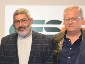 Los secretarios generales del Sindicato Médicos de Ceuta, Abdelghani El Amrani, y Melilla, Hassan Laaboudi.