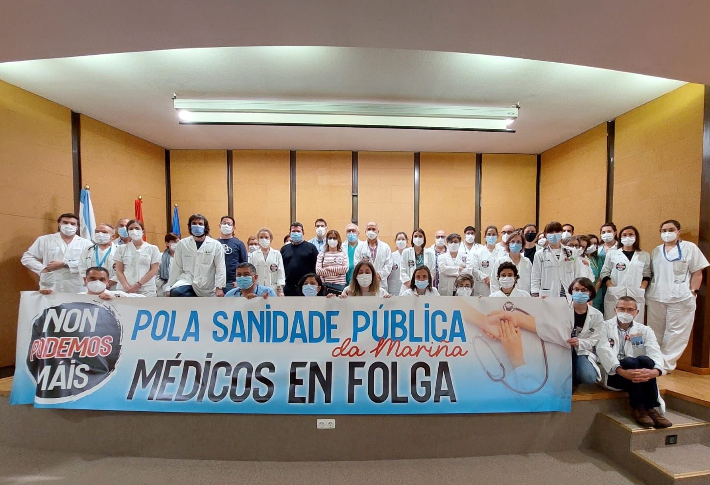 Facultativos del Hospital Comarcal de Burela.