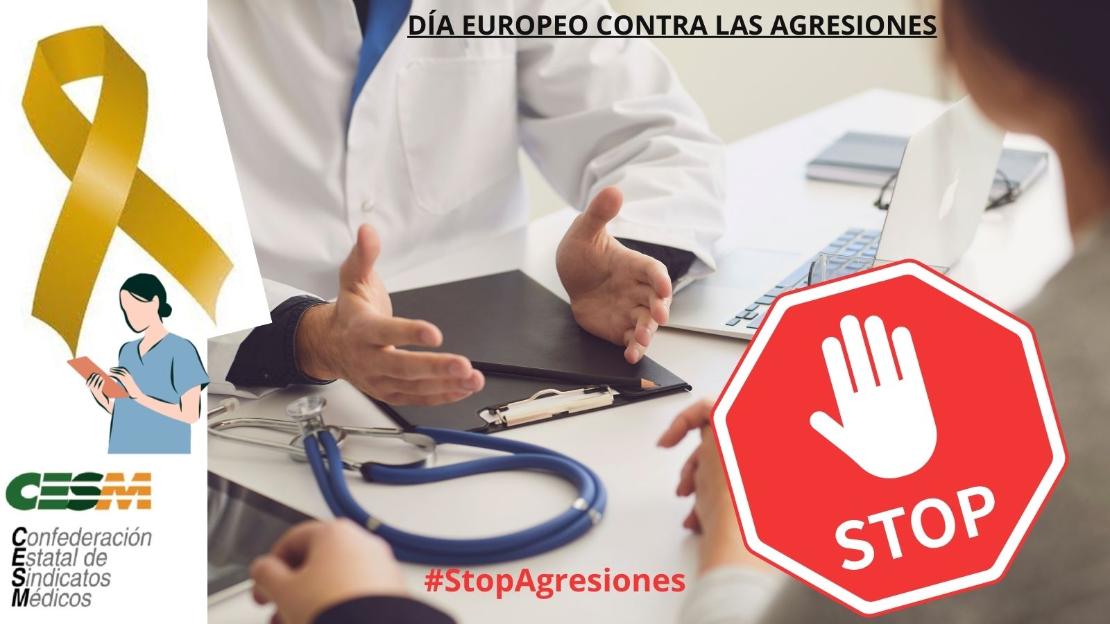 Día Europeo contra las Agresiones a Médicos y personal sanitario. 