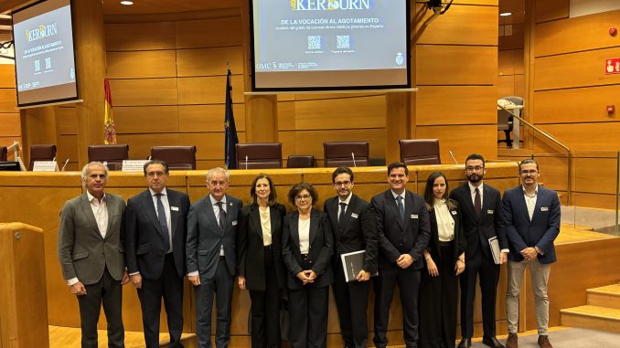 Presentación del estudio IKERBURN en el Senado.