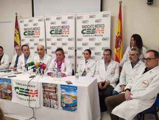 Los responsables de CESM Castilla-La Mancha.