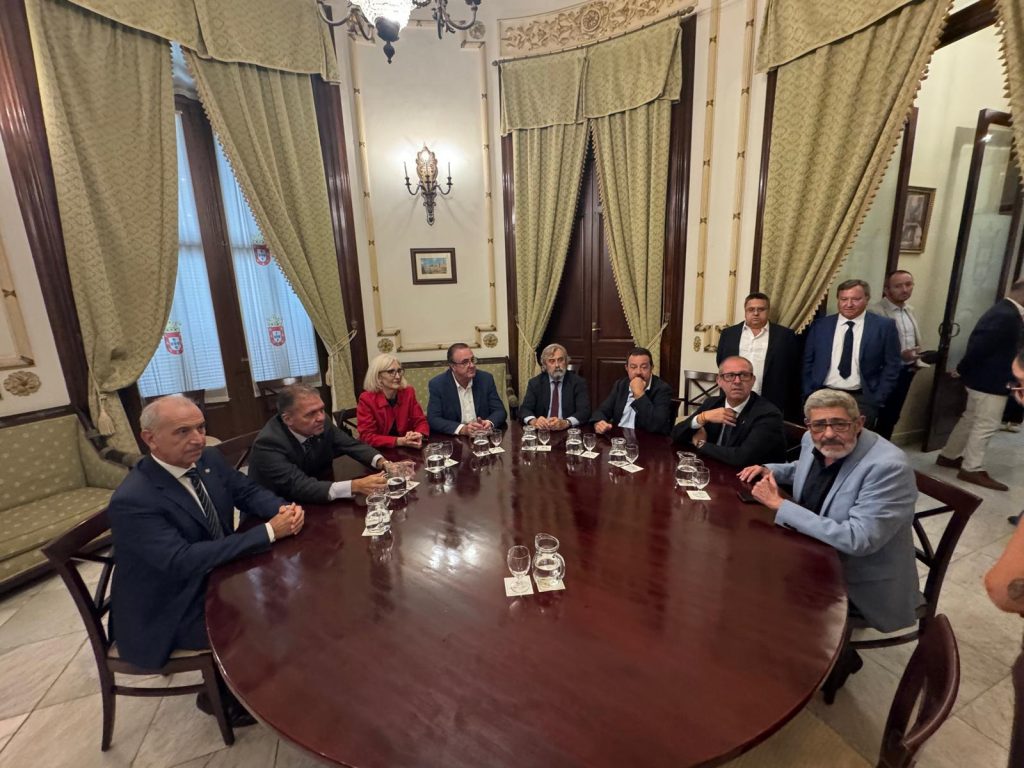 Los representantes de CESM en Ceuta.