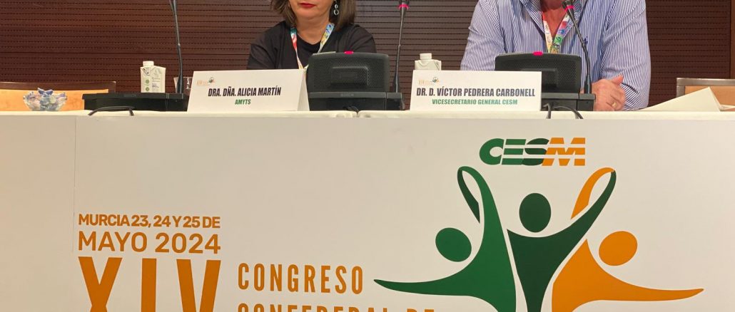 Alicia Martín y Víctor Pedrera.