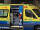 Ambulancia del Sescam.