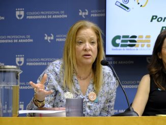 Mercedes Ortín, secretaria general de CESM Aragón.