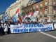 Manifestación por un estatuto médico en Madrid.