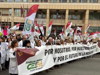 Manifestación en Murcia, que también tiene huelga autonómica convocada.