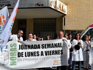 Concentración este lunes en Castellón.