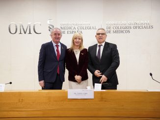 Tomás Cobo, Virginia Izura y José María Rodríguez.