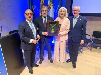 Pedro Hidalgo, Miguel Lázaro, María José Rodríguez y Tomás Cobo.