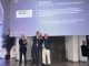 Víctor Pedrera y Clemente Casado recogen el premio.