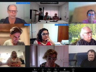 Momento de la reunión.
