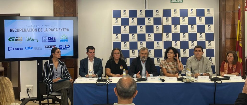 Momento de la rueda de prensa.
