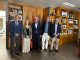 Tomás Chivato (CNDFM), Cristina Avendaño (FACME), Tomás Cobo (OMC), Víctor Pedrera (CESM) y Miguel Lázaro (CESM).